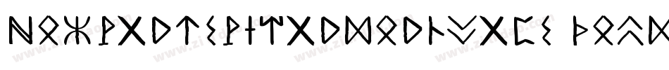 HogwartsWizardOrnCaps Bold字体转换